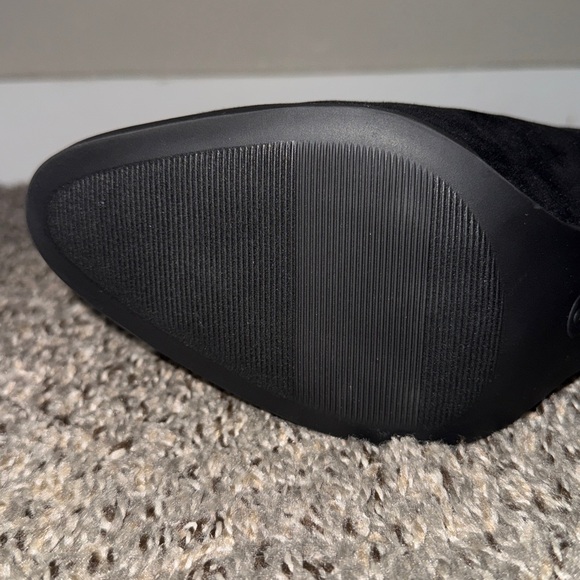 Black Over the Knee Boots - Picture 4 of 4